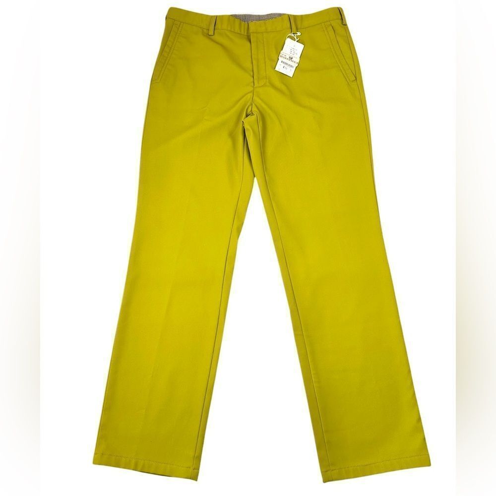NWT Elegance Sports Paris Green Women’s Slacks Pants Straight Leg Size 14/16 - Picture 2 of 10